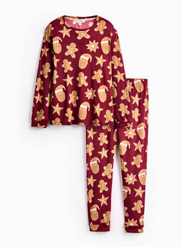 Matching Family Men's Christmas Gingerbread Printed Pyjamas L